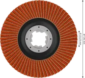 Lamelový kotouč Bosch EXPERT X782 125 mm G60 X-LOCK.